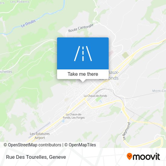 Rue Des Tourelles map