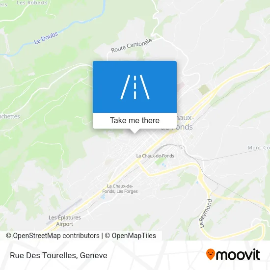 Rue Des Tourelles map