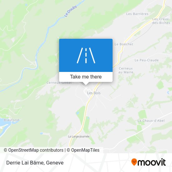 Derrie Lai Bâme map