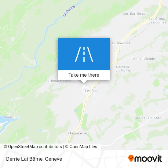 Derrie Lai Bâme map