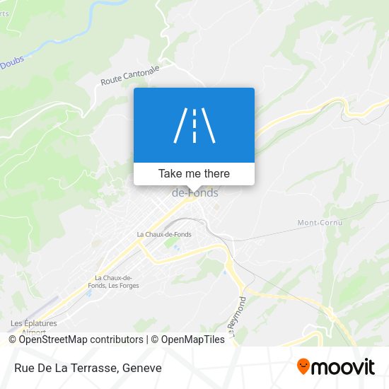 Rue De La Terrasse map