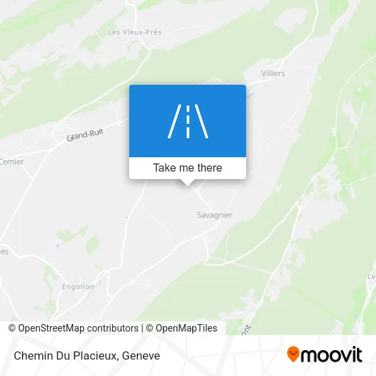 Chemin Du Placieux map