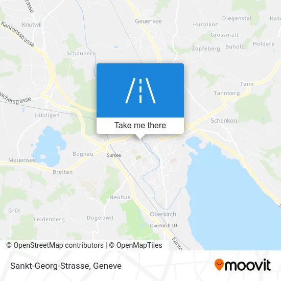 Sankt-Georg-Strasse map
