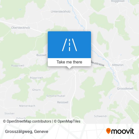 Grosszälgweg map