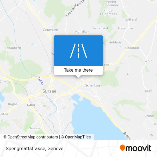 Spengmattstrasse map