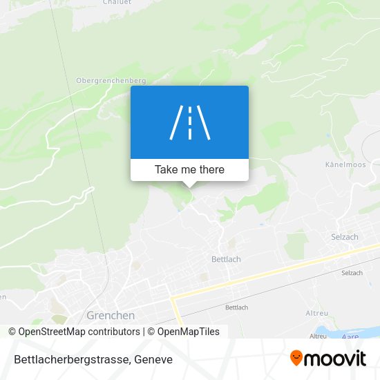 Bettlacherbergstrasse map