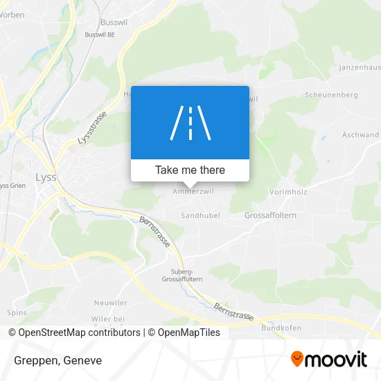 Greppen map