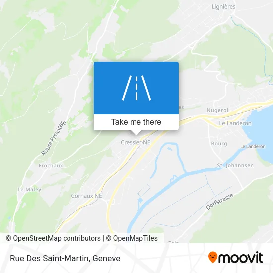 Rue Des Saint-Martin map