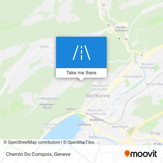 Chemin Du Compois map