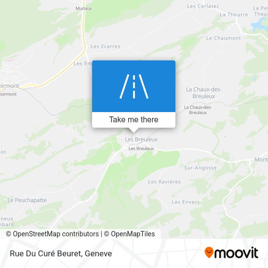 Rue Du Curé Beuret map