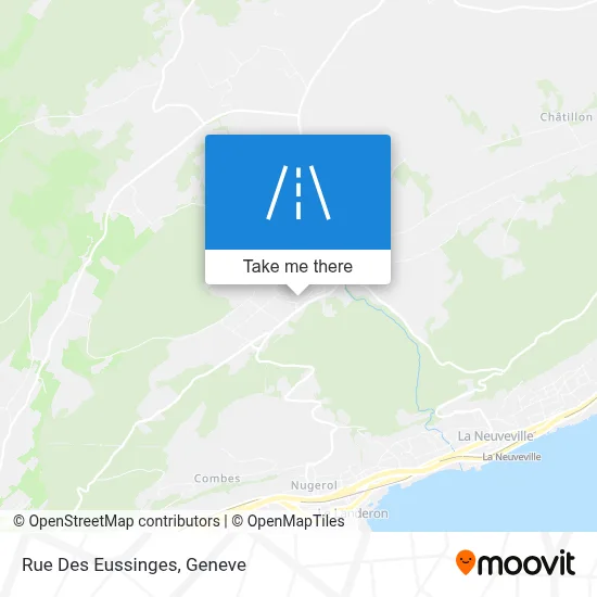 Rue Des Eussinges map