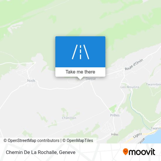 Chemin De La Rochalle map