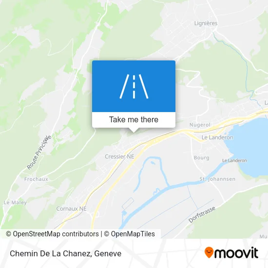 Chemin De La Chanez map