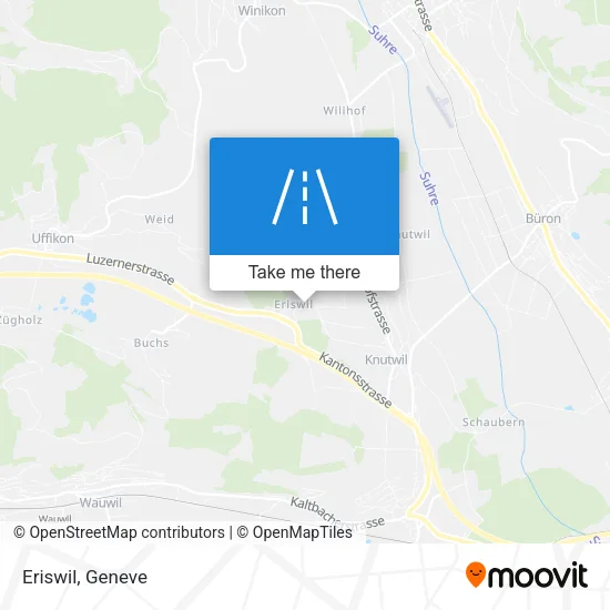 Eriswil map