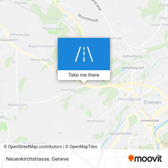 Neuenkirchstrasse map