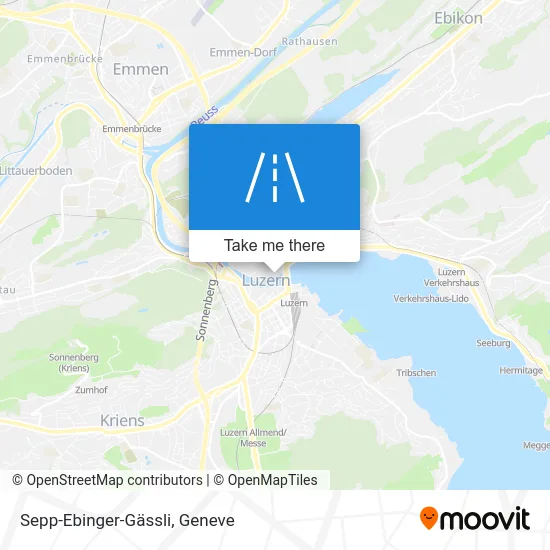 Sepp-Ebinger-Gässli map