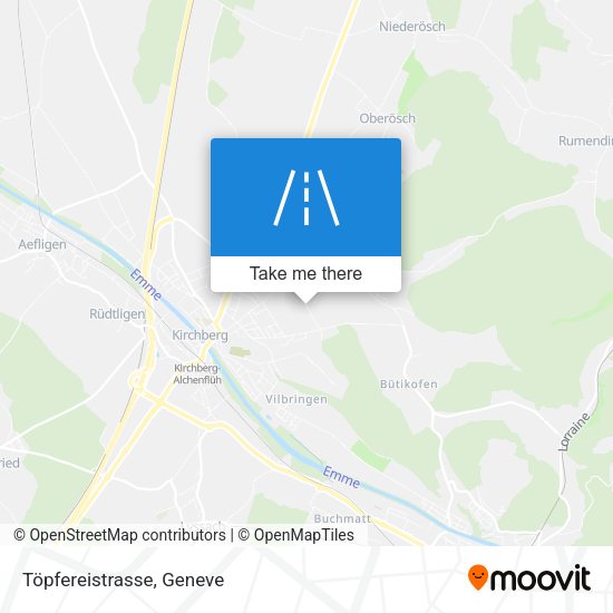 Töpfereistrasse map