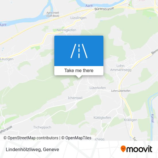 Lindenhölzliweg map
