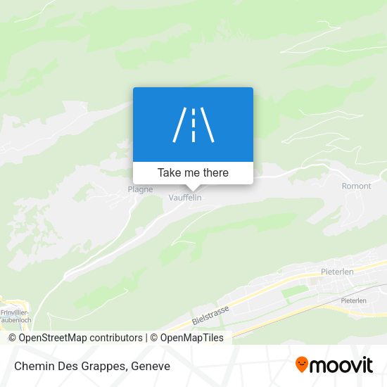 Chemin Des Grappes map