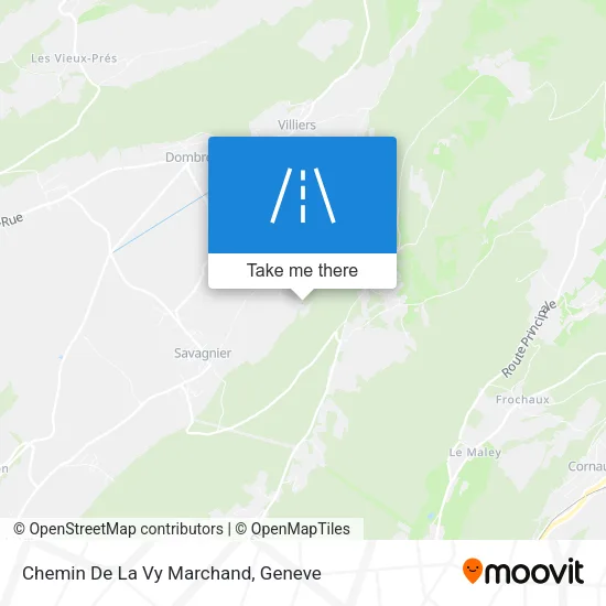 Chemin De La Vy Marchand map