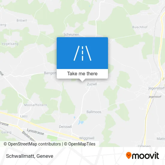 Schwallmatt map