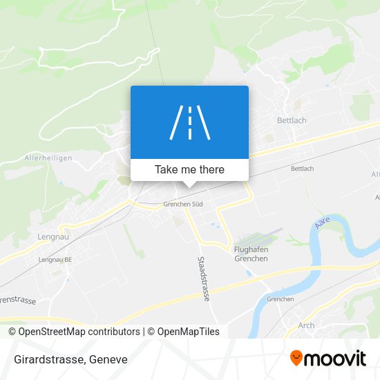 Girardstrasse map
