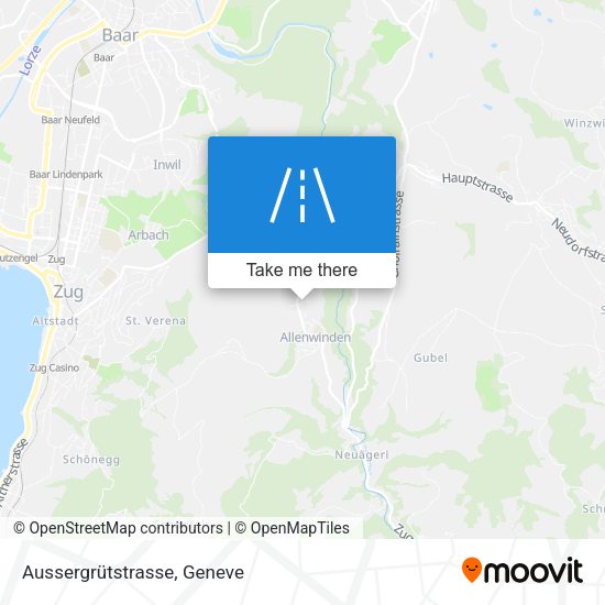 Aussergrütstrasse map