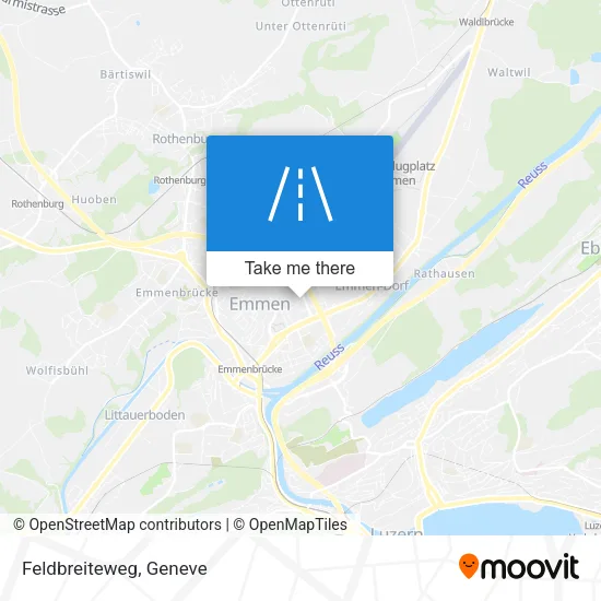 Feldbreiteweg map