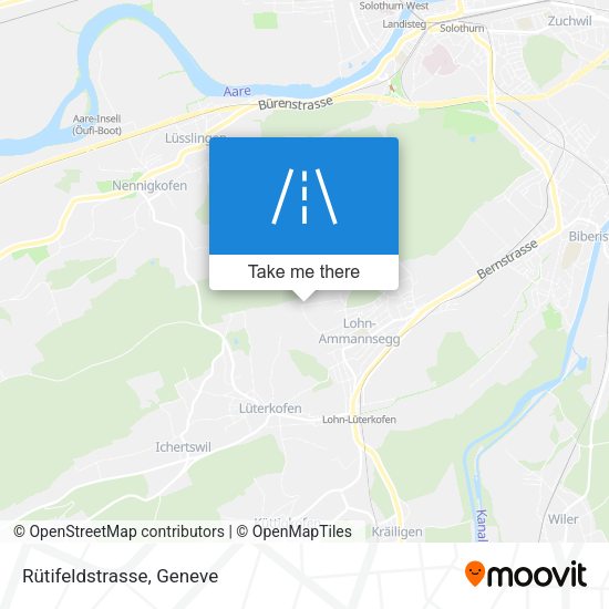 Rütifeldstrasse map