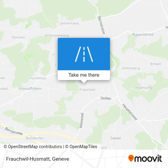 Frauchwil-Husmatt map