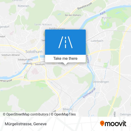 Mürgelistrasse map