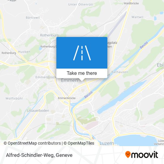Alfred-Schindler-Weg map