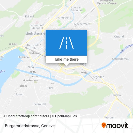 Burgersriedstrasse map