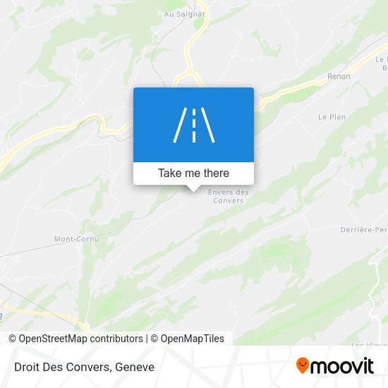 Droit Des Convers map