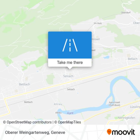 Oberer Weingartenweg map