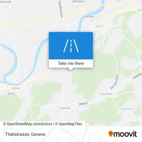 Thälistrasse map