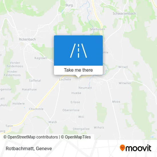 Rotbachmatt map