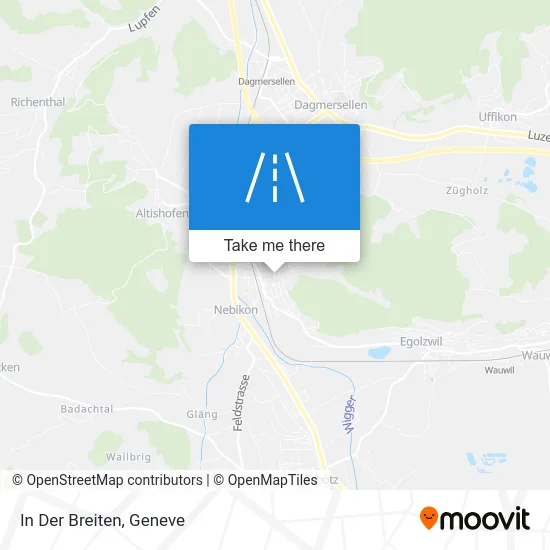 In Der Breiten map