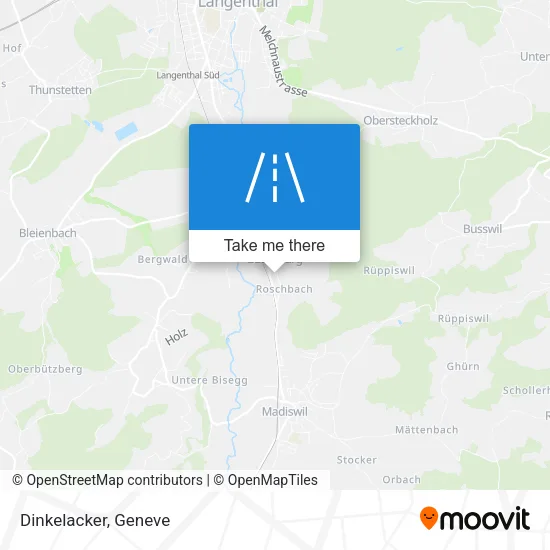 Dinkelacker map