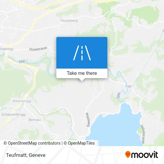 Teufmatt map