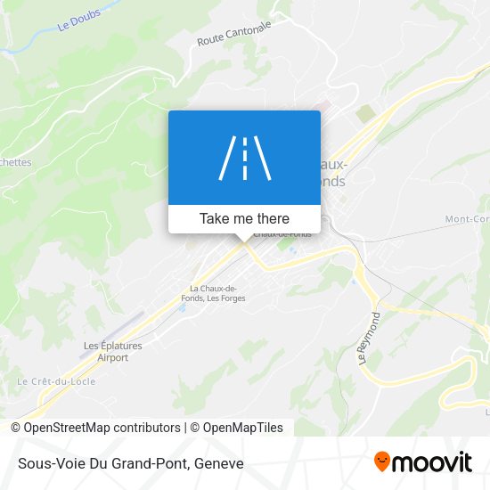Sous-Voie Du Grand-Pont map