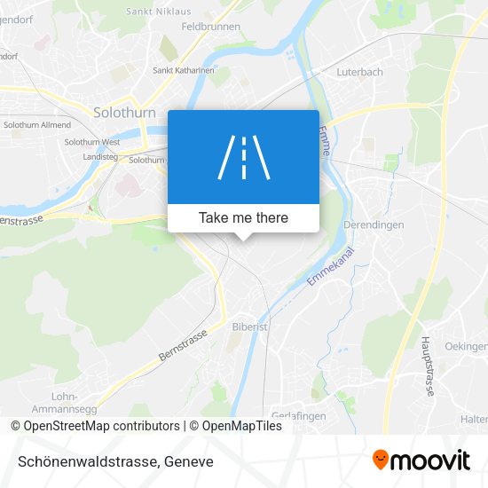 Schönenwaldstrasse map