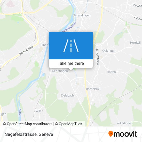 Sägefeldstrasse map
