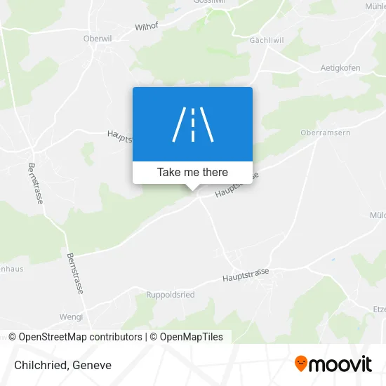 Chilchried map