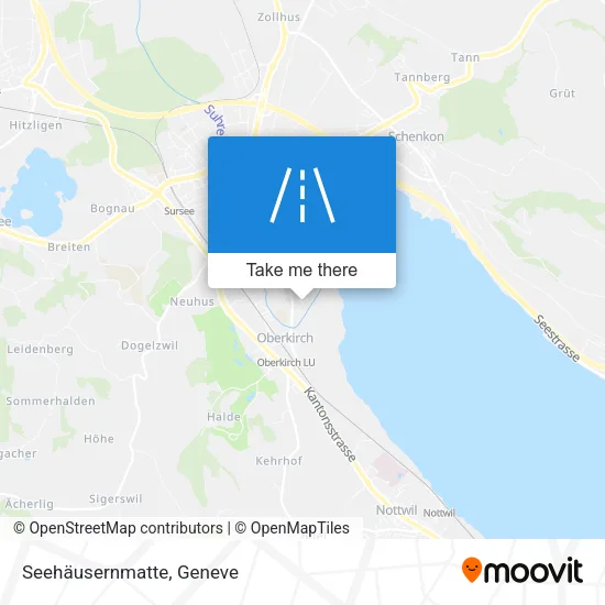 Seehäusernmatte map