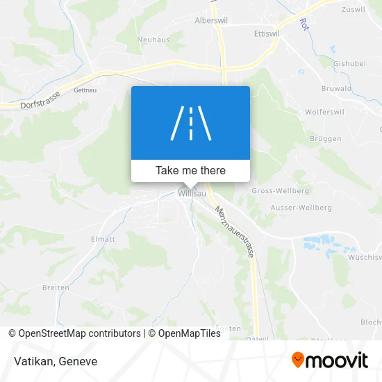 Vatikan map
