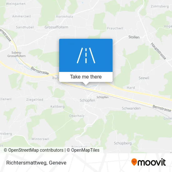 Richtersmattweg map
