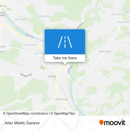 Alter Markt map