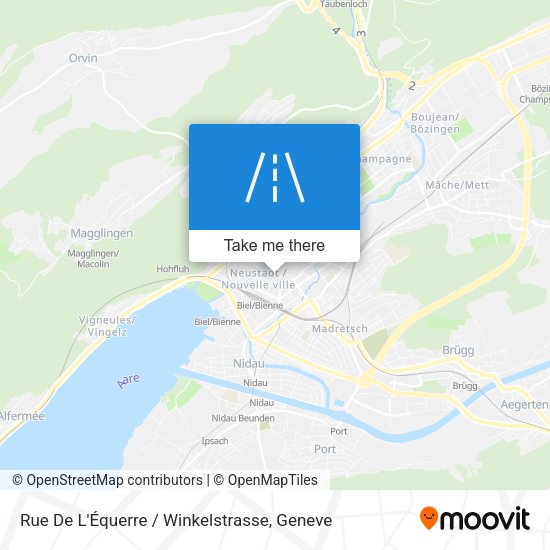 Rue De L'Équerre / Winkelstrasse map