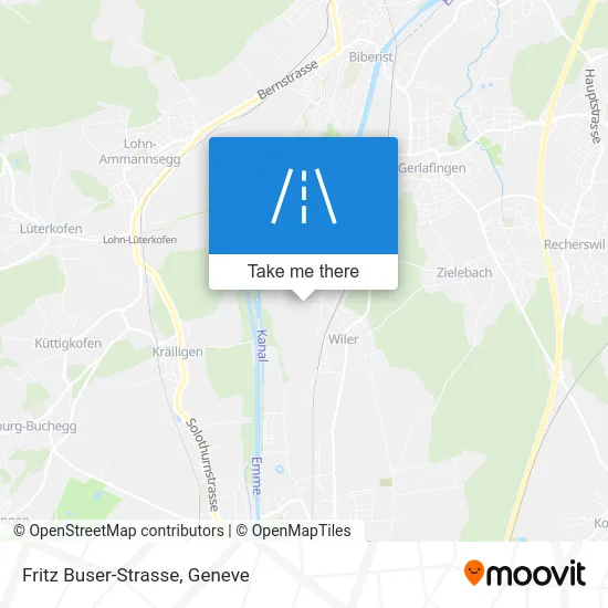 Fritz Buser-Strasse map